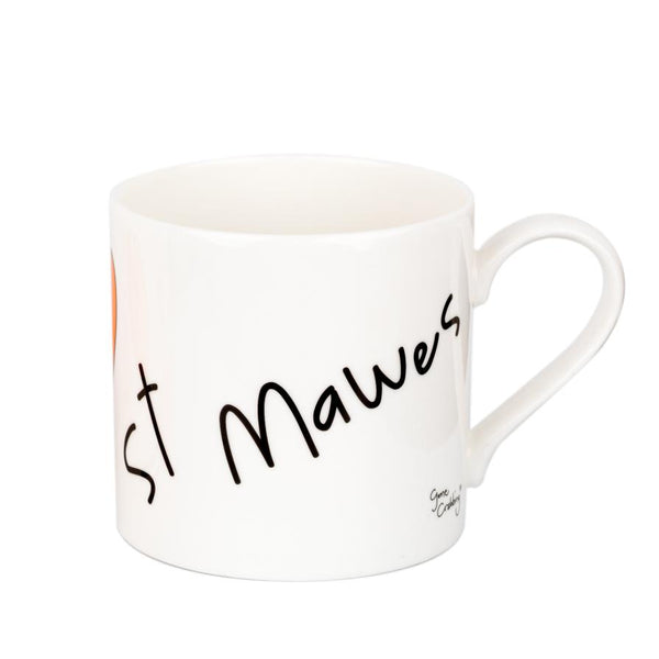 St Mawes Large Bone China Mug